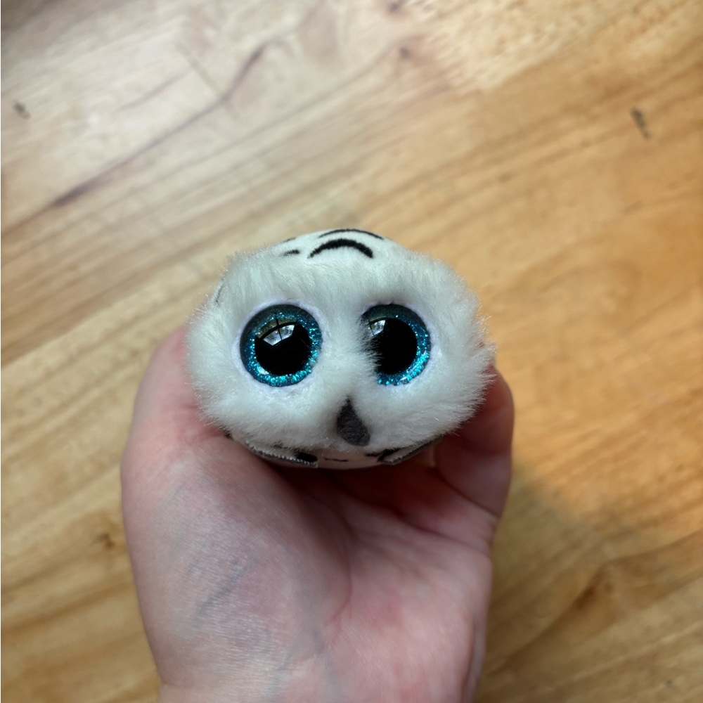 TY Beanie Boos Teeny Tys Nellie Owl Plush - Picture 2 of 6
